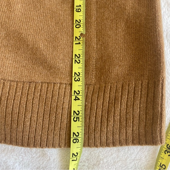 Unsubscribed Cashmere Carmel Button-Up Oversized Cardigan | M - Picture 11 of 11